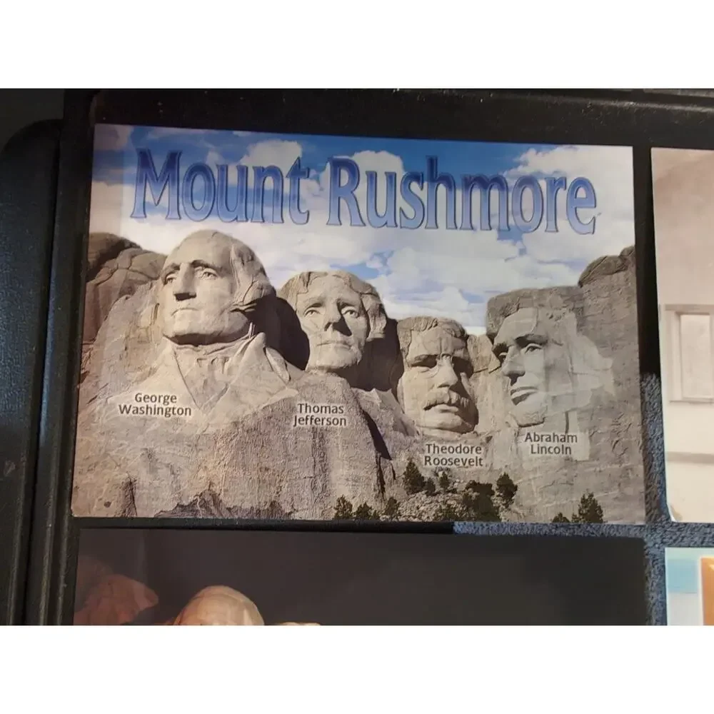 13 Post Cards Unused Mnt Rushmore Biloxi Corn Palace Bureau Engraving Lot
